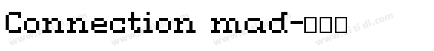 Connection mad字体转换